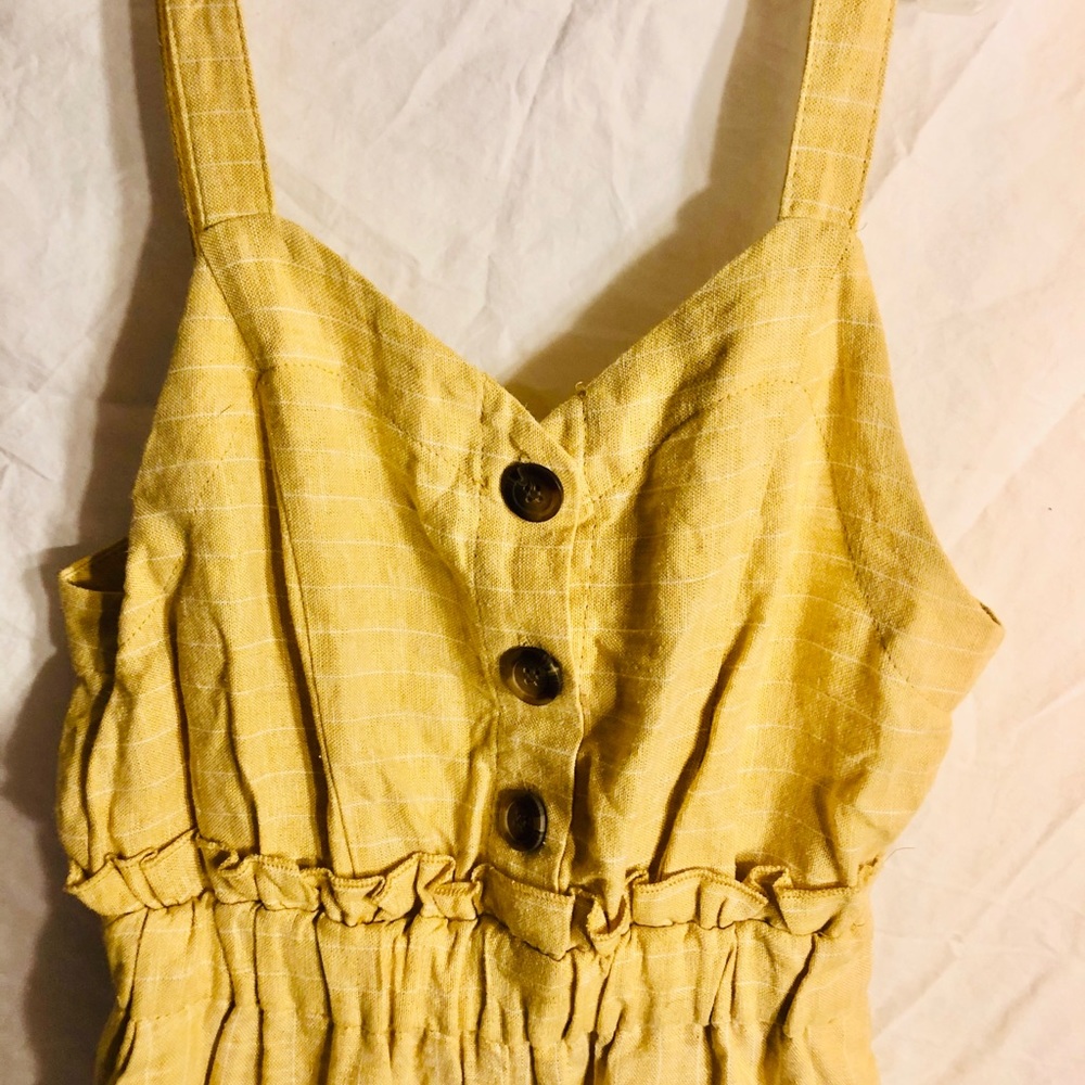 Yellow Romeo + Juliet Couture Jumpsuit